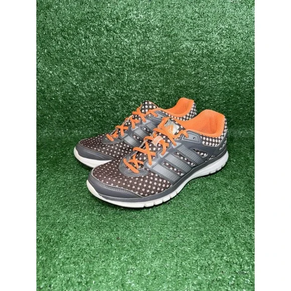 Adidas‎ Women's Duramo Running Athletic Shoes Sneakers Grey Orange Size 9.5 - Picture 3 of 9